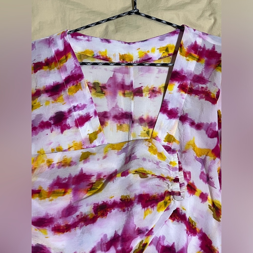 Anthropologie Dip Dye Cocoon Kimono.
